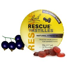 Bach RESCUE Stress Relief Black Currant 50g 1.7 oz, Clearance for EXP 08/2026