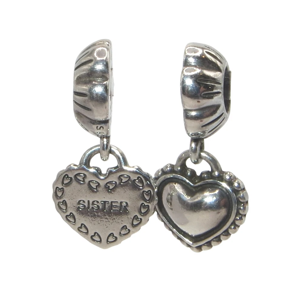 Pandora Special Sister 2-part Sterling Silver Charm 791383 - Image 2 of 4