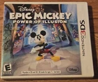 Epic Mickey Power of Illusion Nintendo 3DS Complete in Box