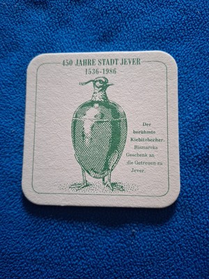 Bierdeckel 1986 - Kiebitzbecher - Jever