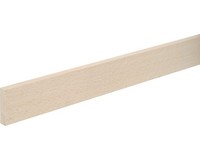Rechteckleiste Buche Roh 950 X 40 X 10 Mm