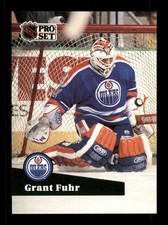  1991 Grant Fuhr 78 Oilers 31 Pro Set Hockey Sports Trading Card 