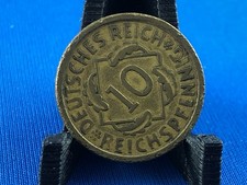 GERMANY THIRD REICH   10 REICHSPFENNIG 1925 A    (A1/79)