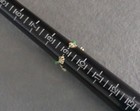New Goldtone Open Adjustable Band Green Enamel Frog Ring Base Size 9 — photo 3