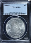 1884-O Morgan Silver Dollar PCGS MS63 💎 Blast White $1 LOT 642