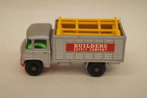 MATCHBOX LESNEY #11 Mercedes Scaffolding Truck Silver 1969 ENGLAND