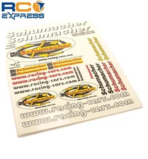 Schumacher Racing Decal sheet - Schumacher 3000 SCHU2259
