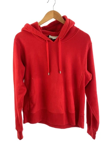 Felpa con cappuccio Gucci X5T93 Dragon Emblem XXV XS cotone ROSSO 463591 usata