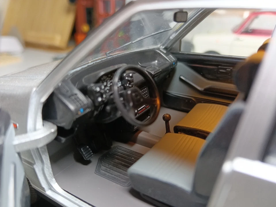 1:24 FABBRI QUATTRORUOTE FIAT UNO 55S 55 S MET. GRIGIO MIB - Immagine 2 di 4