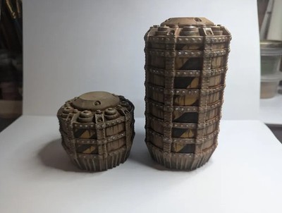Grimdark Fuel Tanks   28mm Industrial Scatter Terrain   3D Printed Unpainted
