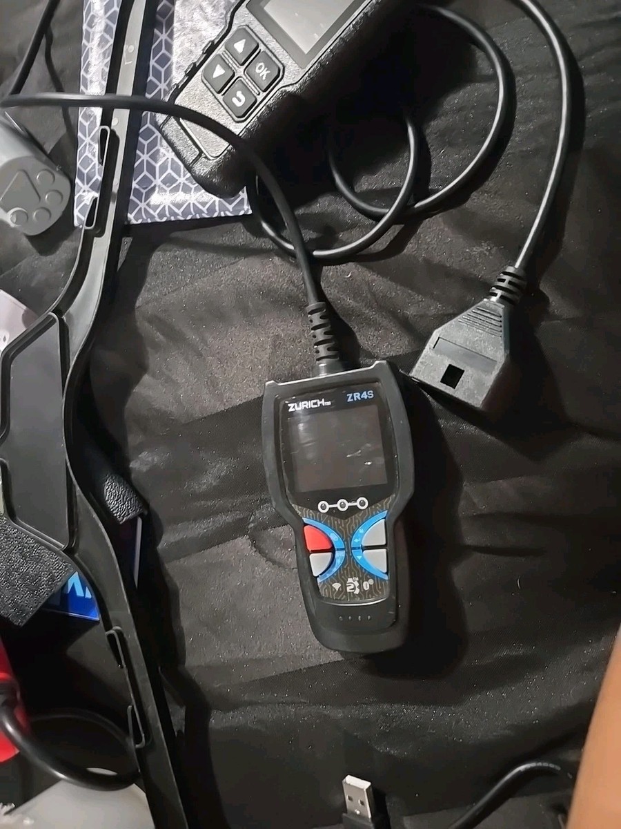 Zurich OBD2 Code Reader ZR4S Professional Diagnostics Scanner