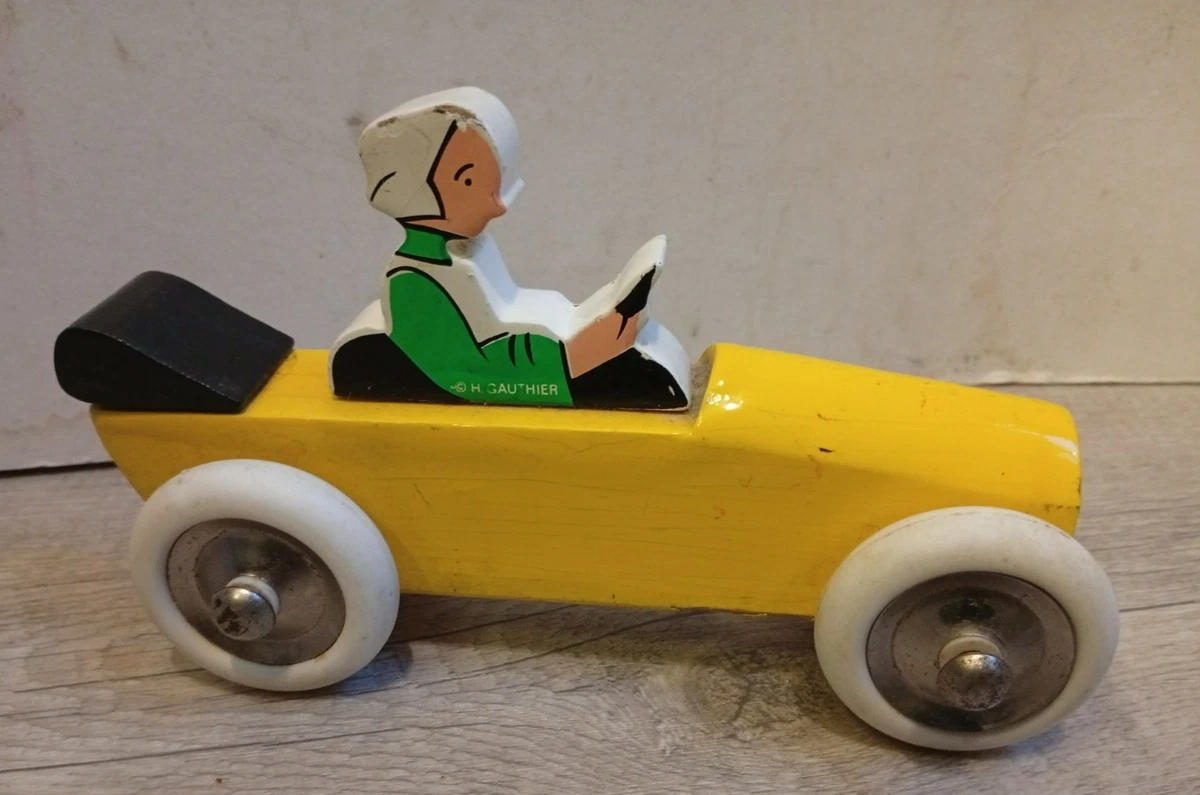 Miniature Vilac - Renault Kangoo Assistance - Bois 1/32 - Occasion