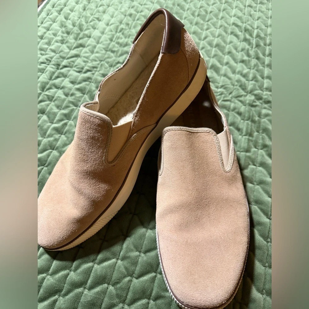 Cole‎ Haan Nantucket 2.0 Faux Fur-Lined Suede Slip-On Sneakers size 11 COLE HAAN Nantucket 2.0 Slip On Sneakers – Letellier Shoes main image 4