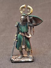 Tin toy soldiers PAINTED 54mm. Bruno von Hornberg, 13th century