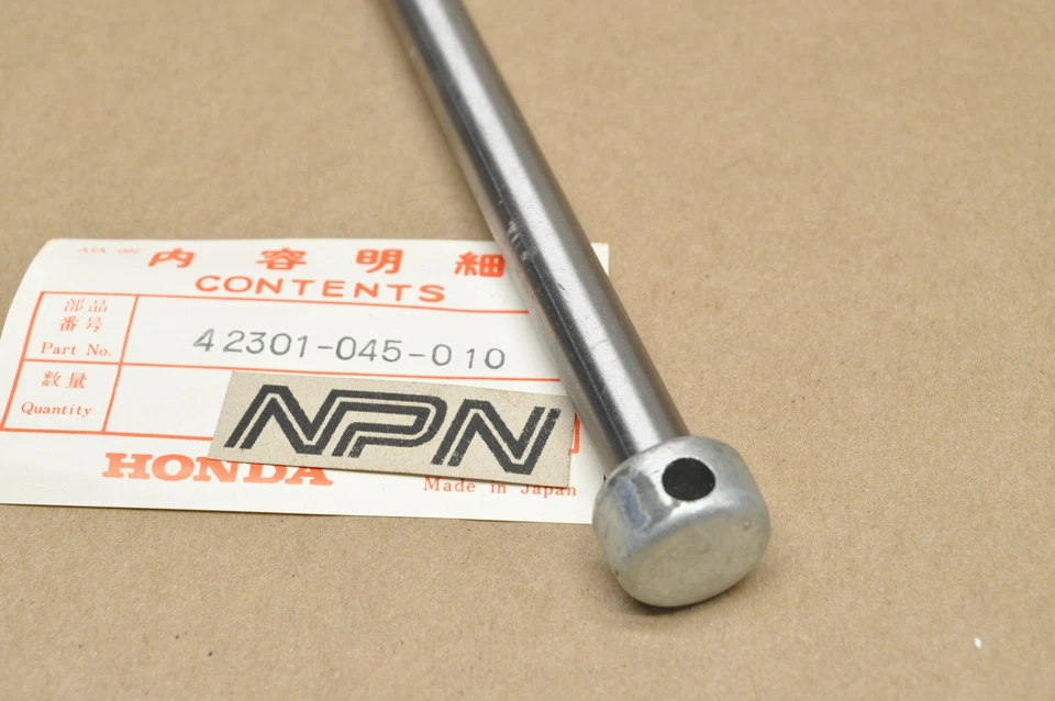 Tornillo eje rueda trasera Honda CT70 CT70H K0 QA50 Z50 A K0-K2 42301-045-010 NUEVO DE STOCK Foto 3 de 4