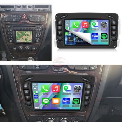 Qualcomm Android 15 Carplay Autoradio Für 00-05 Mercedes Benz G-Klasse W463 Navi