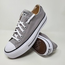 Converse Chuck Taylor All Star Lift Platform Ox Grey A07573F Women s Size 8.5