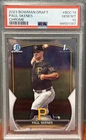 2023 Bowman Draft Chrome Paul Skenes #BDC-14  (RC) Gem Mint PSA 10