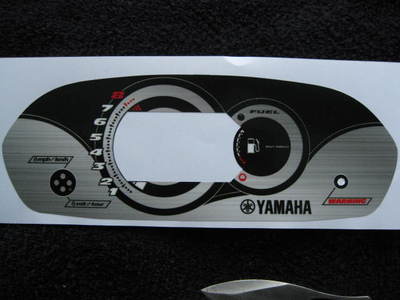 NEW 05-10 Yamaha VX 110 Gauge Decal Sticker Head Overlay FX 140