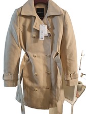 Forever New Trench Camel Size 6 Rrp £115.00