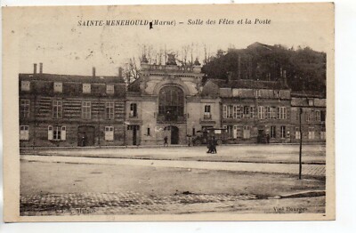 Thema DIE POST - Postamt - CPA 51 - SAINTE MENEHOULD - die Post - 