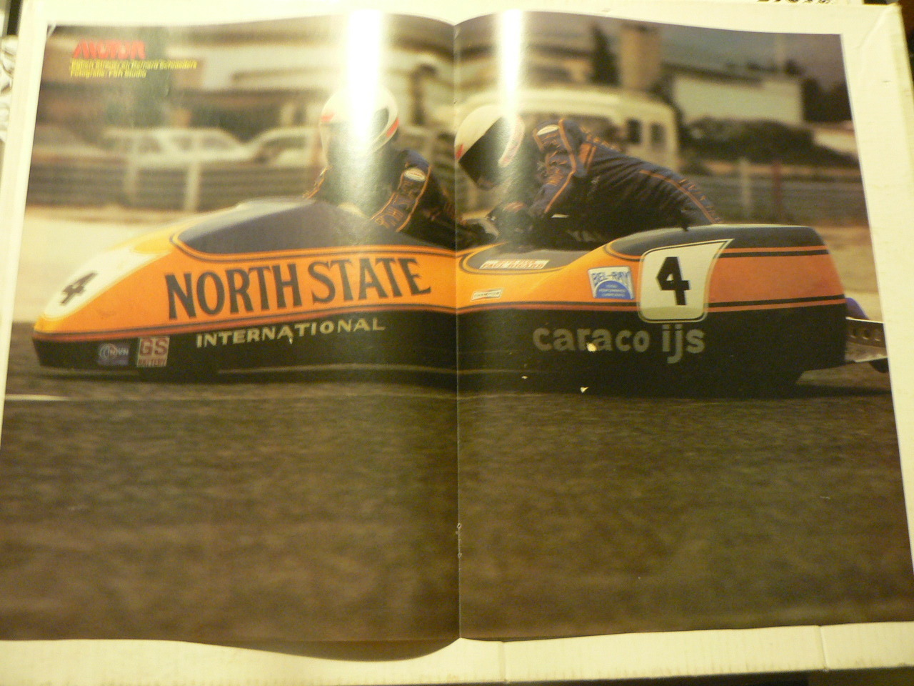 A299EGBERT STREUER AND BERNARD SCHNIEDERS SIDECAR NO 4 POSTER NORTH