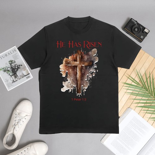 Unisex Christian T-Shirts, Biblical Religious Easter Tees, Unisex S - 3XL - Picture 7 of 52