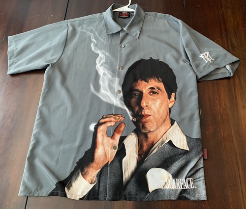 Camisa cubana Dragonfly Clothing Co. Tony Montana para hombre talla grande | eBay