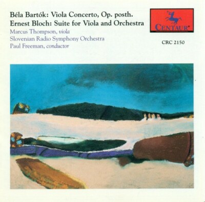 Viola Concerto / Bloch: Suite by Bartok / Thompson / Slovenian Rso / Freeman...