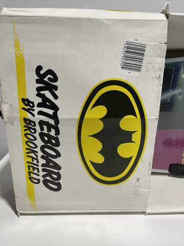 Batman Skateboard By Brookfield🔥UNUSED In Original Box -KEATON RARE - Picture 3 of 12