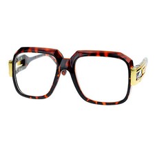 Hip Retro Clear Lens Glasses Oversized Square Fashion Eyeglasses