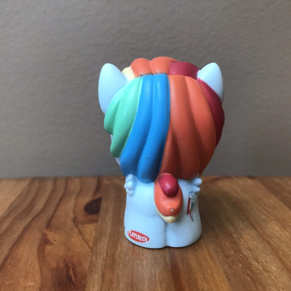 Lote de figuras My Little Pony DAISY DREAM & RAINBOW DASH Playskool Friends Foto 2 de 4