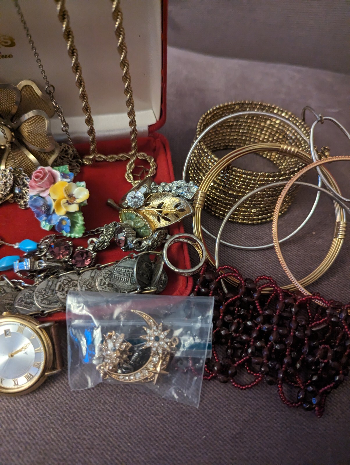 vintage costume jewellery joblot eBay