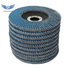 10Pcs 5" Premium Zirconia Flap Disc 40Grit Wheel Angle Grinder Sanding Disk