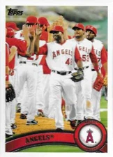 Los Angeles Angels 2011 Topps #49 Angels TC ID:29913
