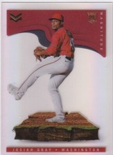 2022 Panini Chronicles Magnitude Baseball Josiah Gray RC Acetate #10/10