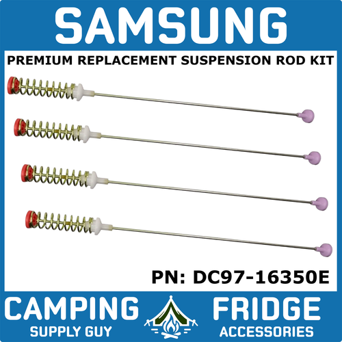 4 x Samsung Washing Machine Suspension Rod Kit WA456DRHDWR/SA