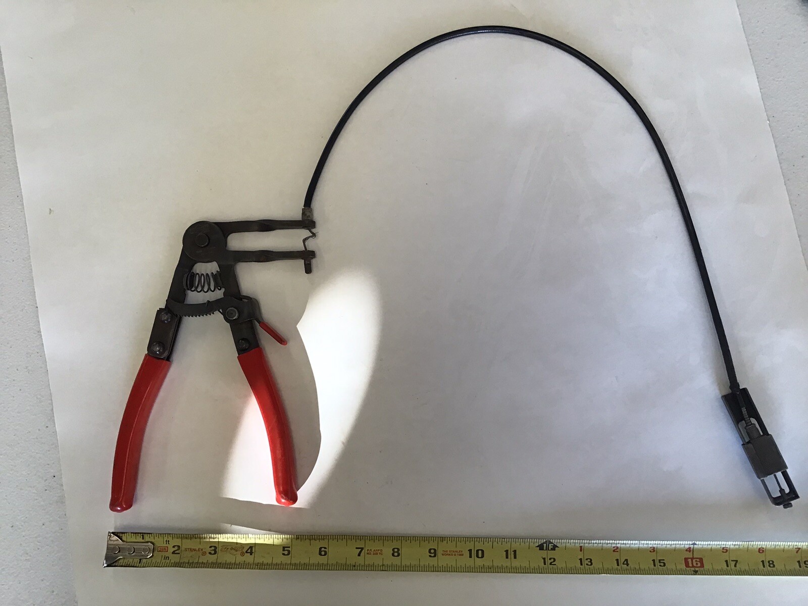 Mayhew 28640 Ratcheting Cable Operated Hose Clamp Pliers eBay