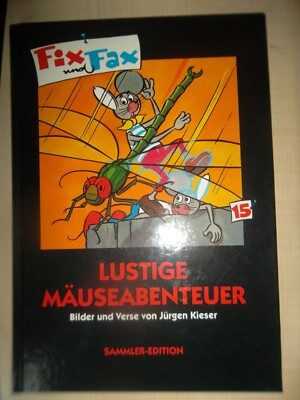 Fix und Fax 15 ''Lustige Mäuseabenteuer'' Sammler-Edition (Jürgen Kieser) sehr gut