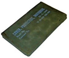 VINTAGE WWII VESICANTS INDIVIDUAL CHEMICAL WEAPON COVER STOCK NO. 72-C-1000