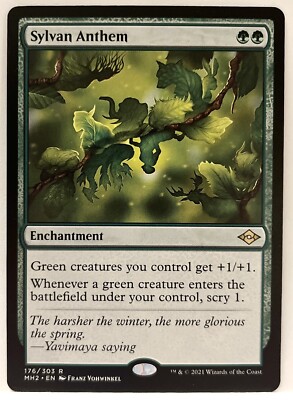 MTG - Sylvan Anthem ~ #176-Modern Horizons 2-Regular-NM