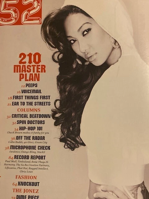 KIMORA SIMMONS the source PAUL WALL bones thugs harmony LIL FLIP swimsuit issue - Image 2 of 4