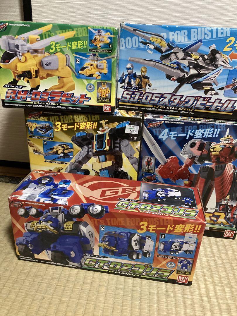 Power Rangers Beast Morphers Gobusters Megazord 5p set BANDAI