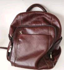 Links And Kings Scottish Rite Brown Leather Backpack Unused