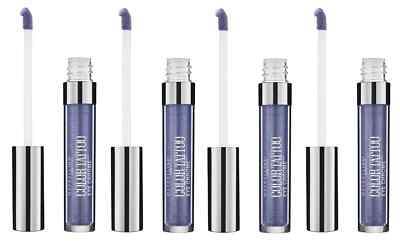 Maybelline Color Tattoo Eye Chrome Eye Shadow, 560/590 Bold Sapphire (4 Pack)