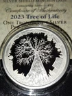 2023 1 oz Silver TREE of LIFE PROOF - Silver Shield wth Box N Coa