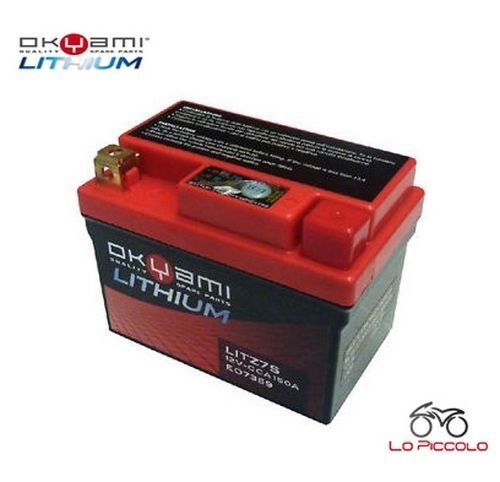 BATTERIA MOTO A LITIO OKYAMI YTX7L BS HONDA CBR RR Fireblade 1000 2008 - 2016 - Foto 1 di 1