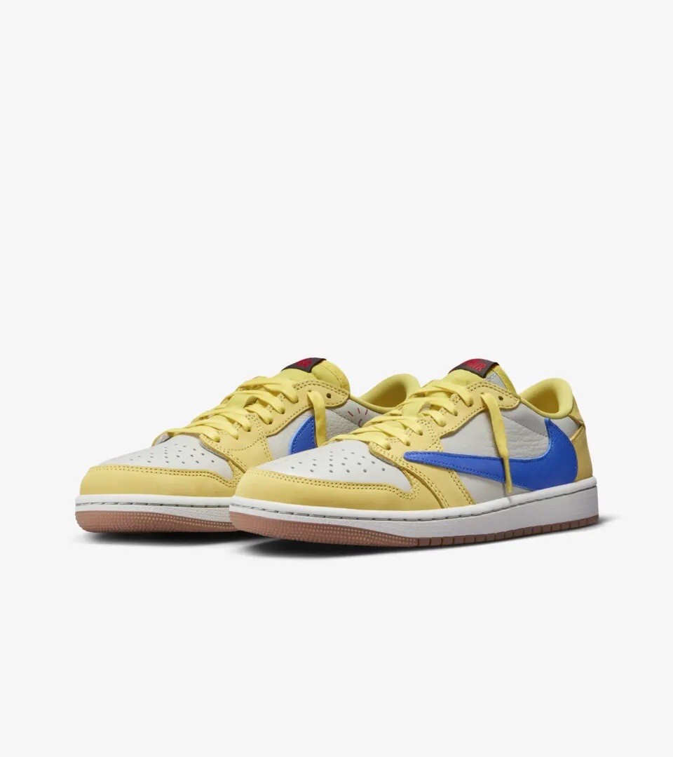 Travis Scott x Air Jordan 1 Retro OG SP Low Canary - Size 9.5 | eBay