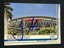 Jason Adam Signed 2019 Topps Series Team Card Autographed Auto Padres