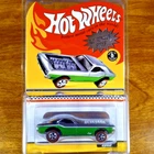Hot Wheels RLC Rewards Series Show Off 2705/5754 Green Chrome 3/4 Redline 2009